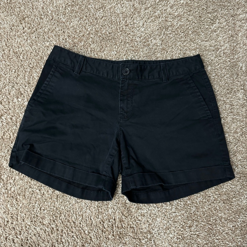 Banana Republic Women’s‎ Black City Chino Shorts Size 2